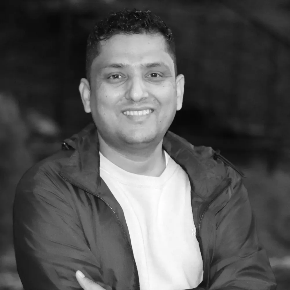 Portrait of Rajendra Paudel